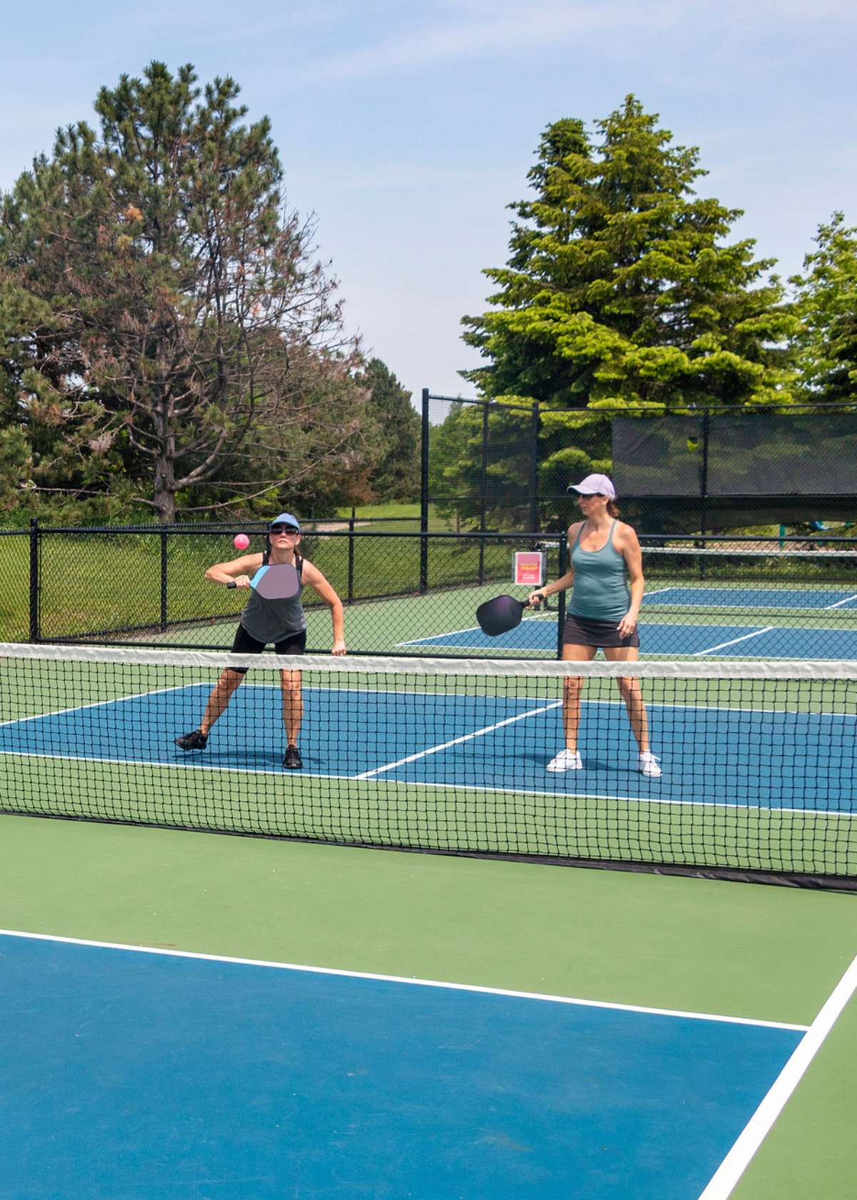 Pickleball backhand