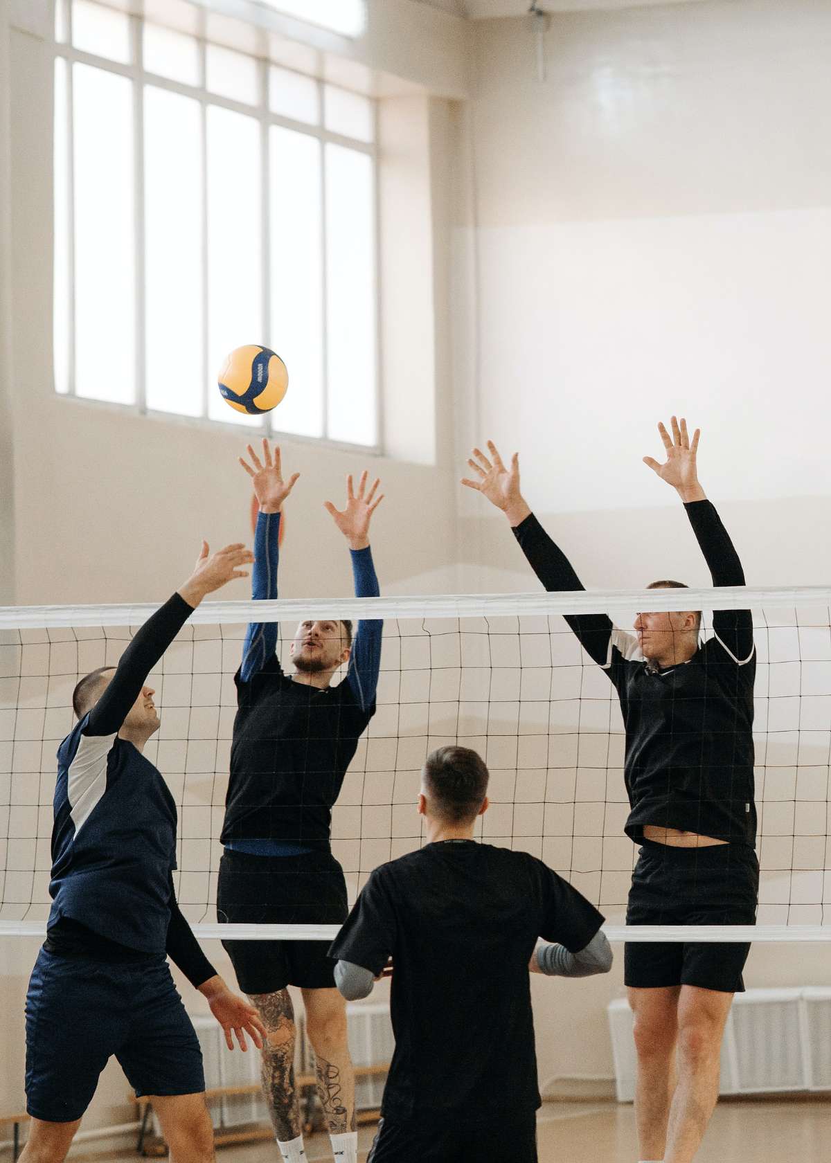 Volleyball drills for blocking